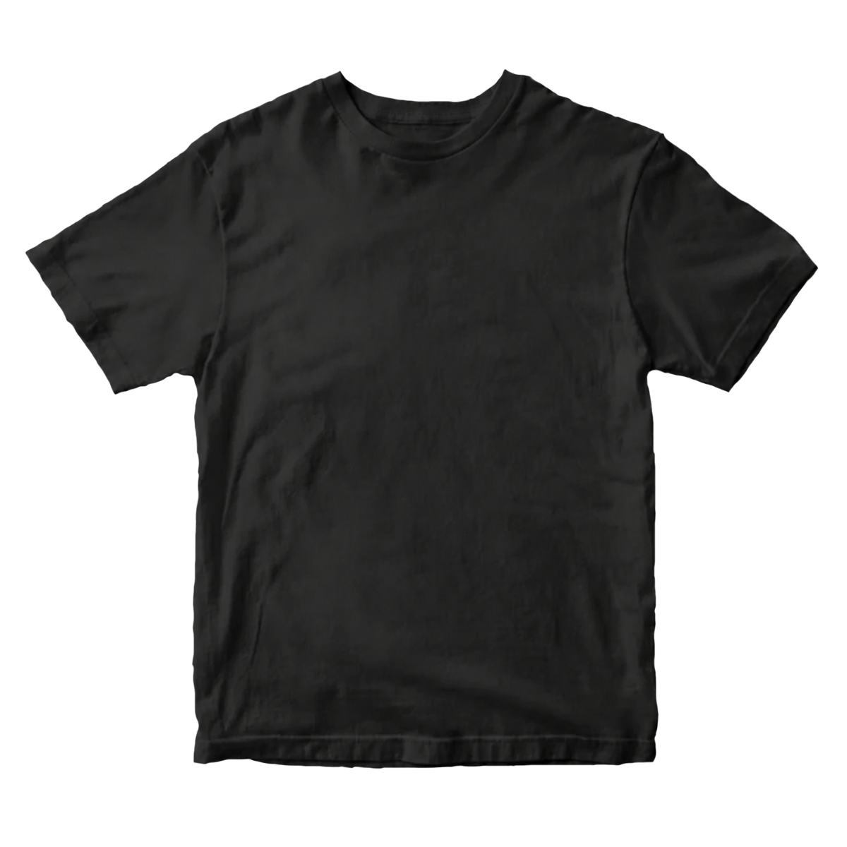 Black T-shirt front
