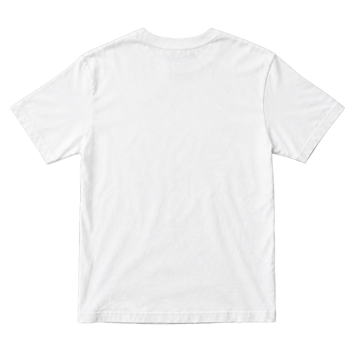 White T-shirt back